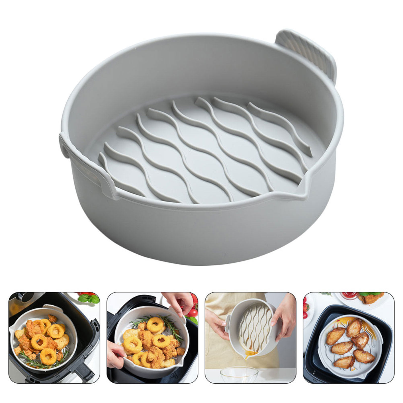 Air Fryer - Силиконовая прокладка для бытовой аэрофритюрницы, антипригарный
