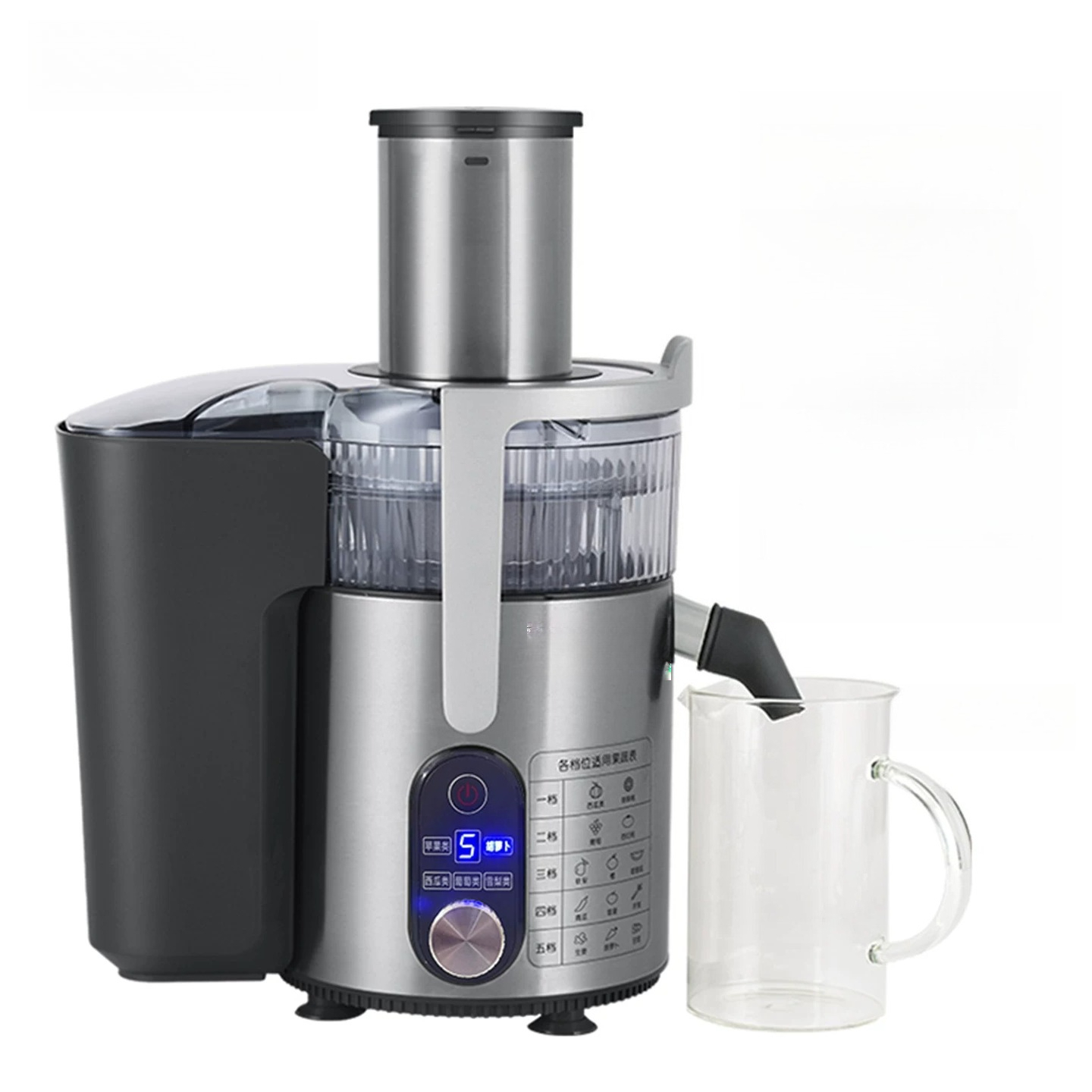 Juicer - Коммерческая соковыжималка с функцией отделения жмыха,