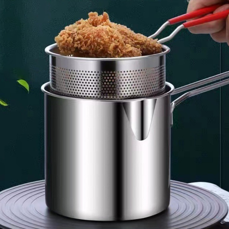 Induction Cooker - Фритюрница из нержавеющей стали 304, с