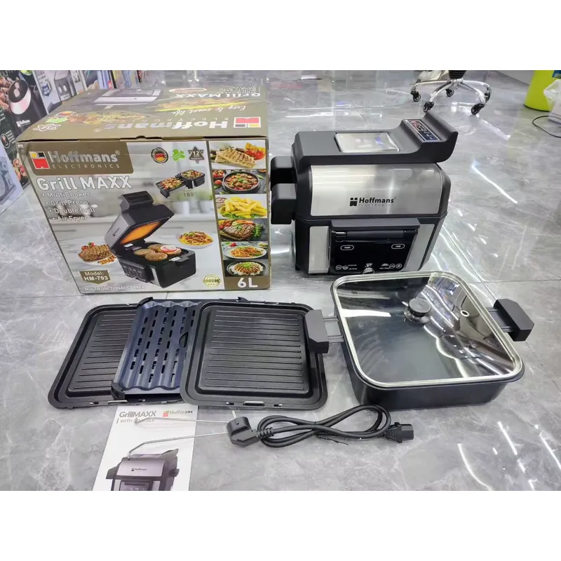 Air Fryer - Цифровая мультифункциональная электрическая фритюрница Hoffmans 6L