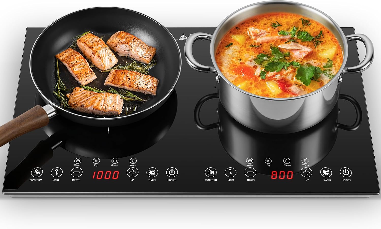 Induction Cooktop Portable - Портативная индукционная плита с 2 конфорками