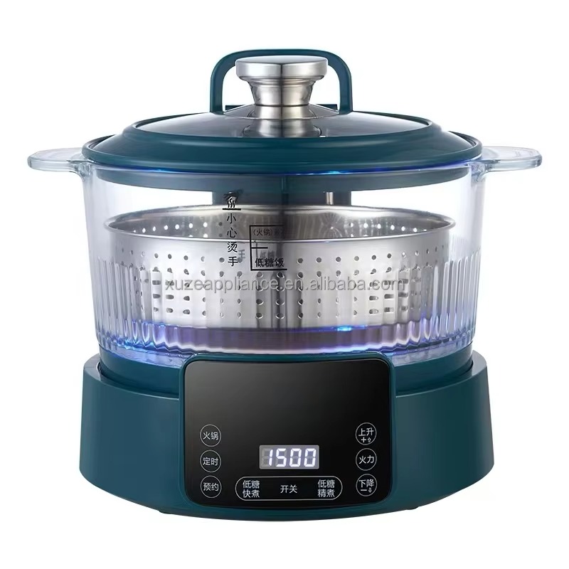 Rice Cooker - Электрическая рисоварка-мультиварка Low Sugar Dark Green