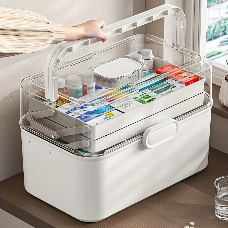 Kitchen Appliances Cabinet - Большая прозрачная коробка для хранения лекарств/диспенсер
