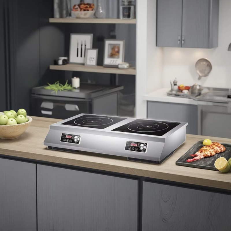 Induction Cooktop Portable - Портативная электрическая индукционная плита из нержавеющей