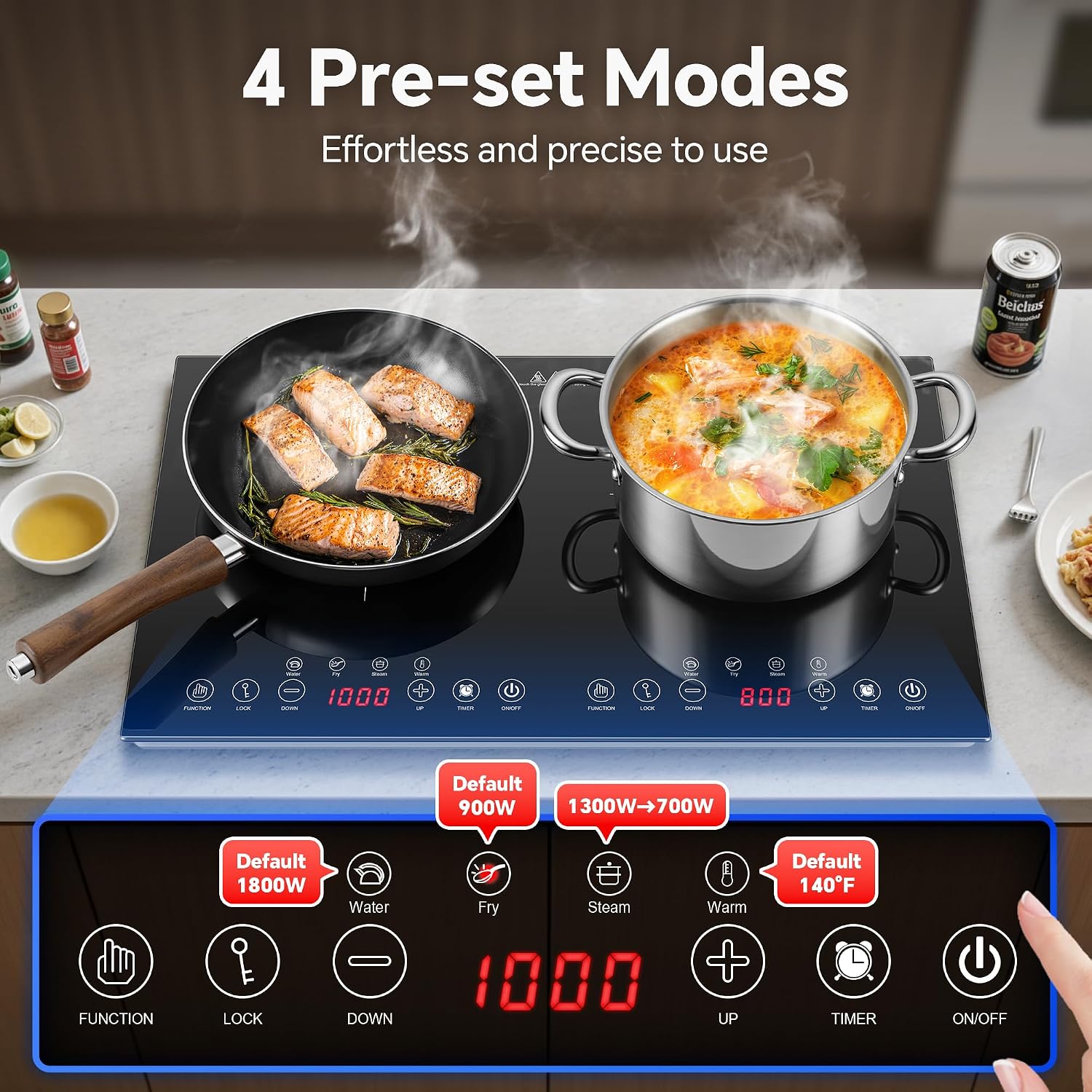 Портативная индукционная плита – обзор и цена Induction Cooktop Portable