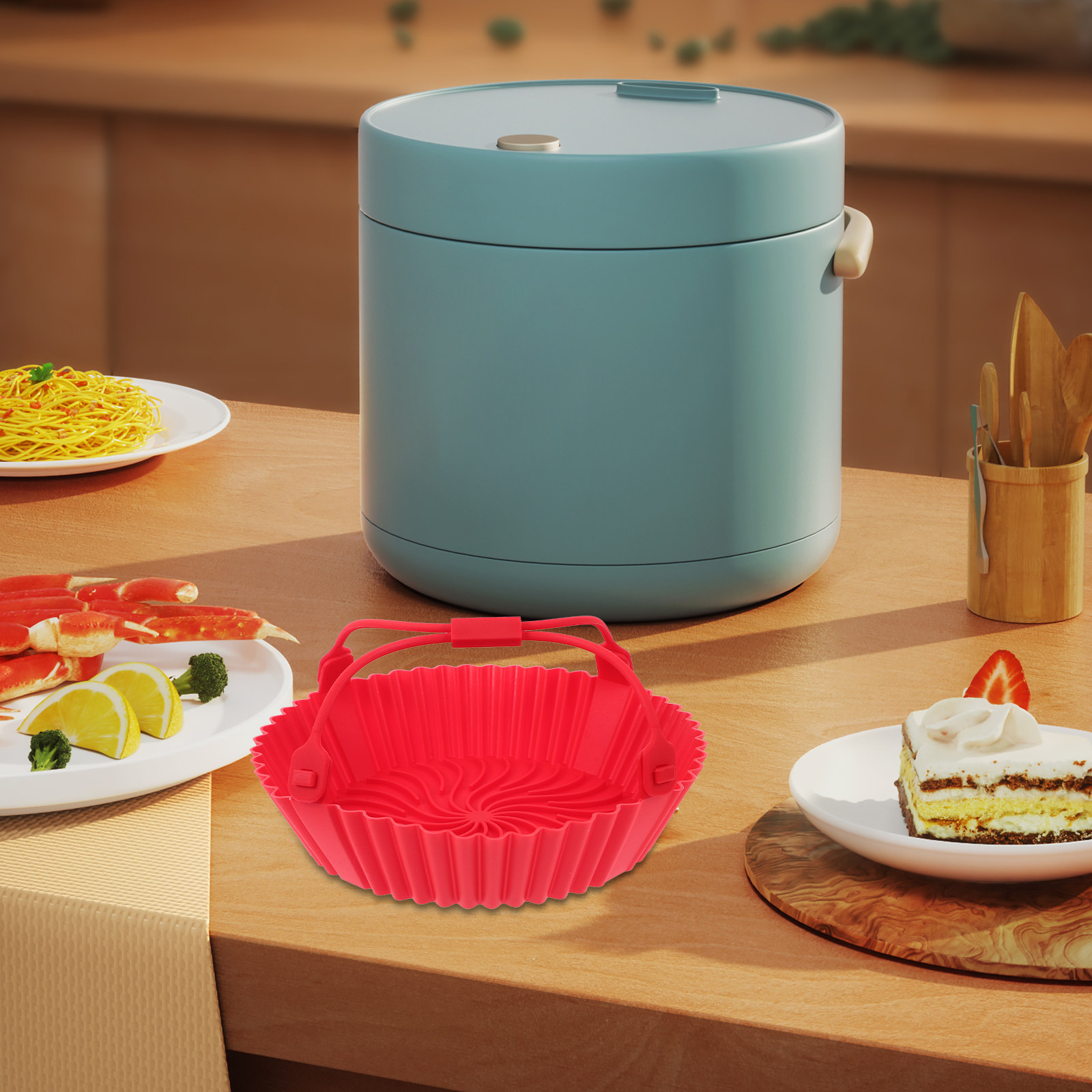 Силиконовый поддон для аэрогри – обзор и цена Air Fryer