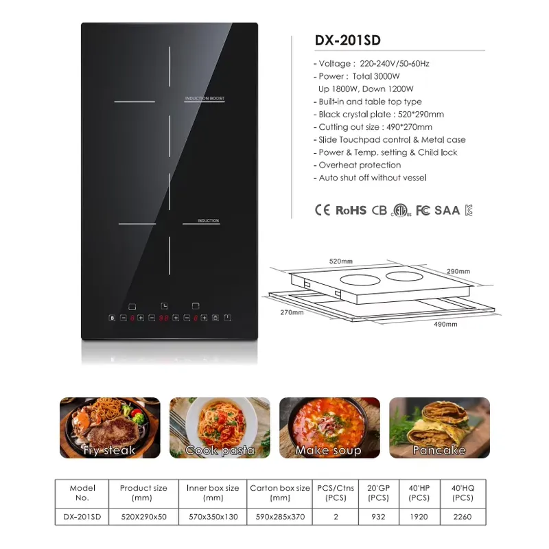 Высокоэффективная 2-конфорочна – обзор и цена Induction Cooker