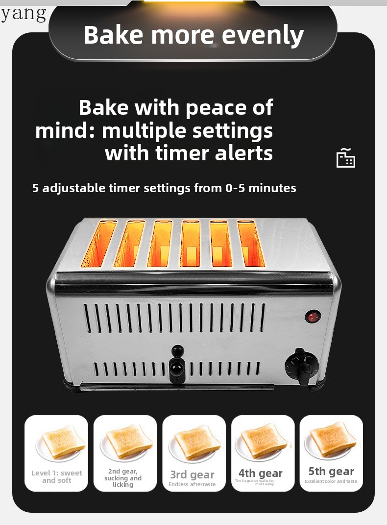 Коммерческий тостер YJQ на чет – обзор и цена Toaster